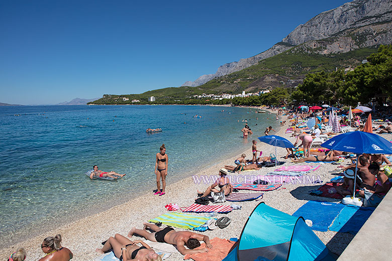 beach Lučica in Tučepi