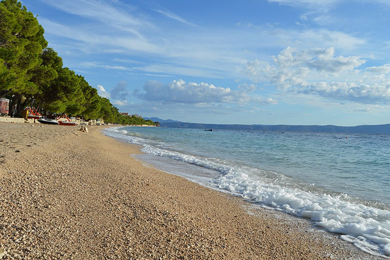 beach Kraj, Tučepi