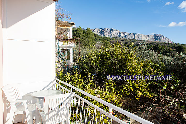 apartments Ante, Tučepi - balcony