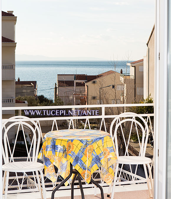 apartments Ante, Tučepi - balcony