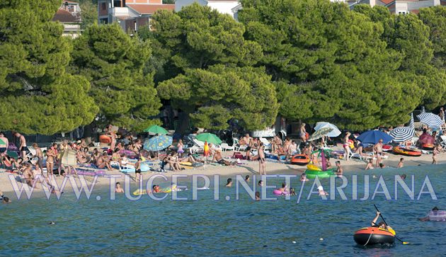 Tuepi beach aerial view