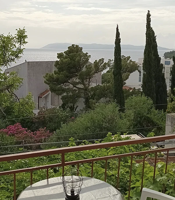 Balkon mit Meerblick