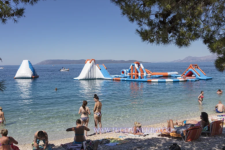 summer on the beach in Tučepi