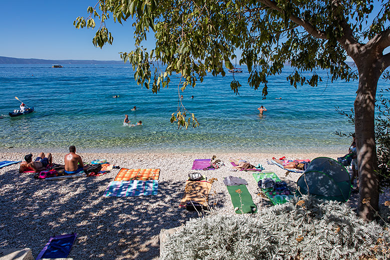 beach in Tučepi Kraj