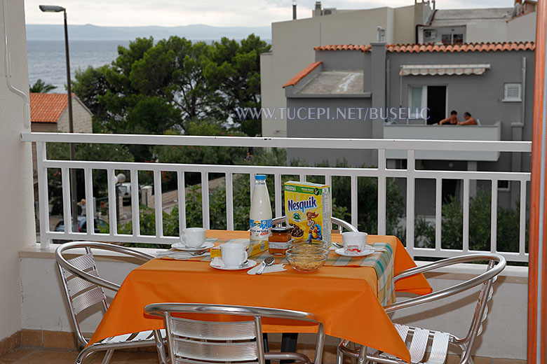 Apartments Bušelić, Tučepi - balcony