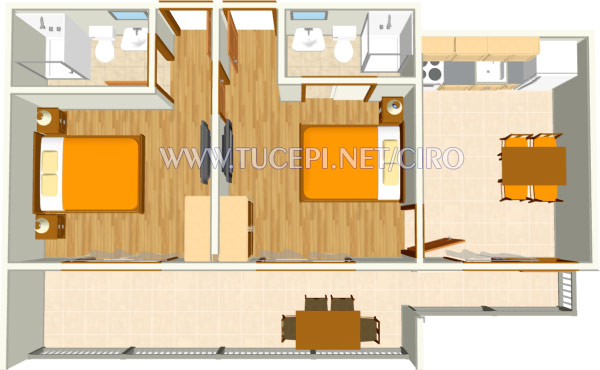 apartment's plan