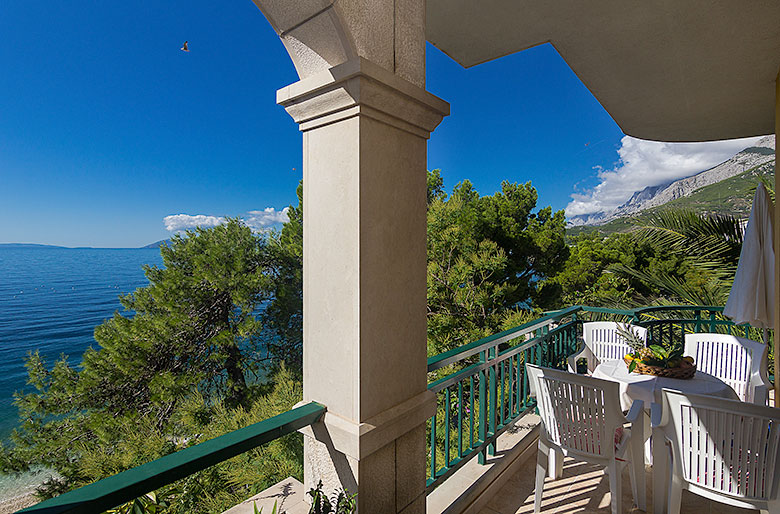 Apartments Ela, Tučepi - balcony