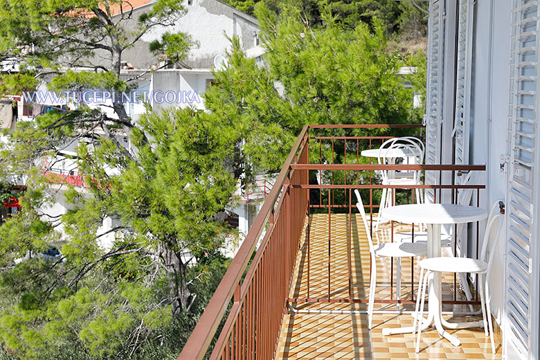 Apartments Gojka, Tučepi - balcony