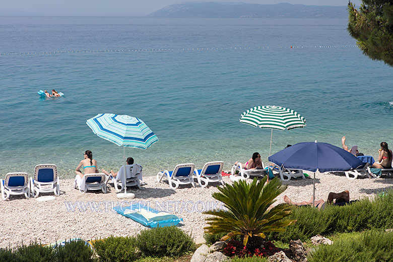 beach Ratac and Dračevice in Tučepi