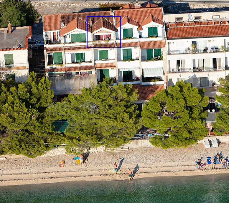 Apartments Golub - aerial view of apartment