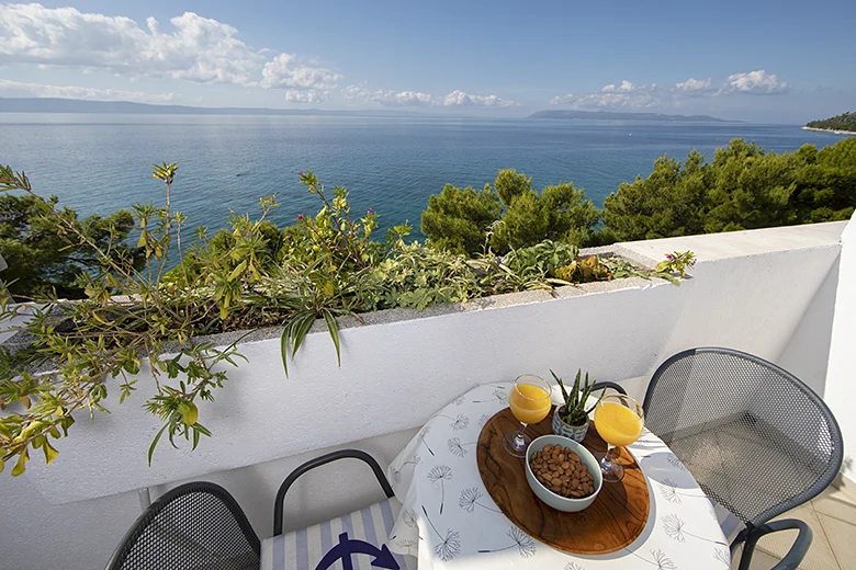 Apartments Golub - balcony with sea view