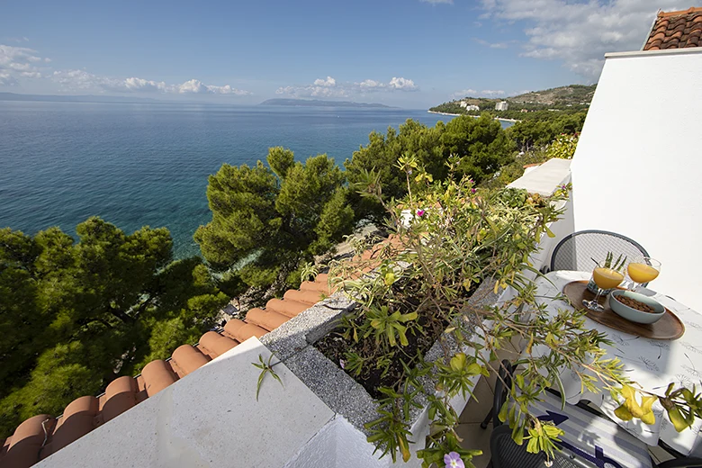 Apartments Golub - balcony with sea view