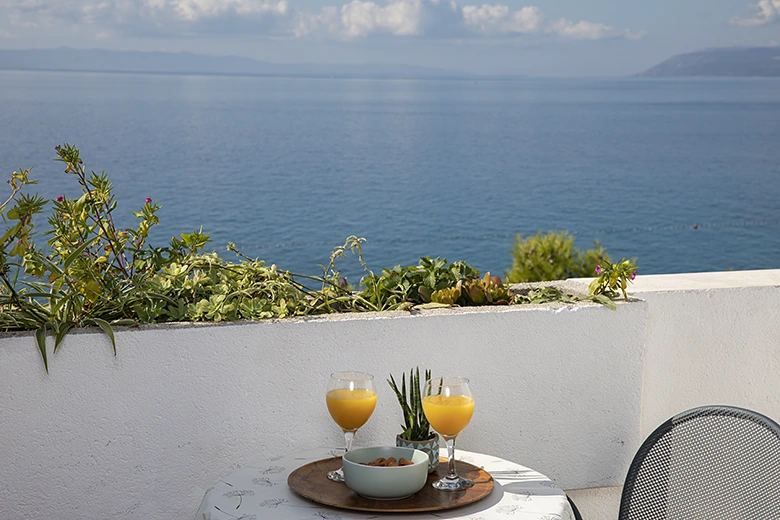 Apartments Golub - balcony with sea view