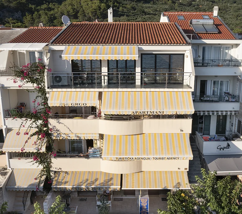 Villa Grgo - house aerial
