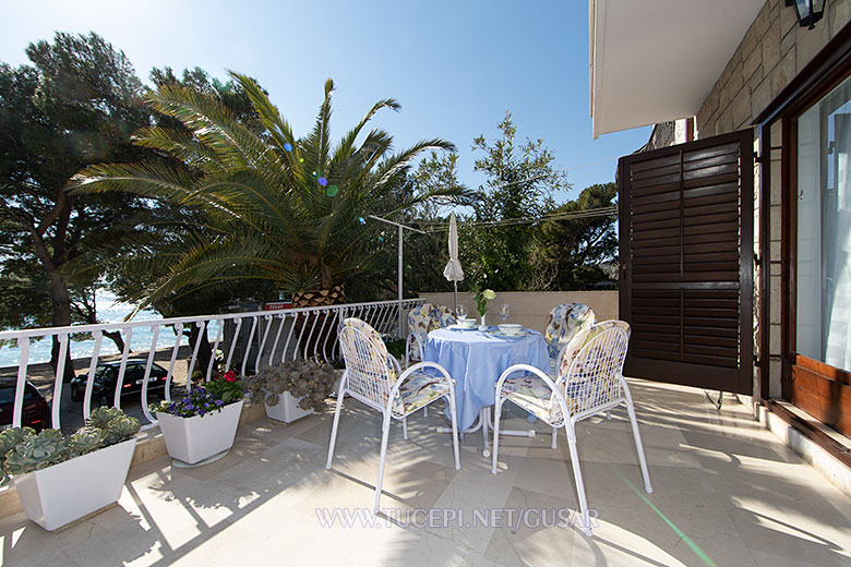 apartments Gusar, Tučepi - balcony