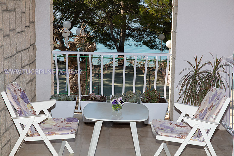 apartments Gusar, Tučepi - balcony