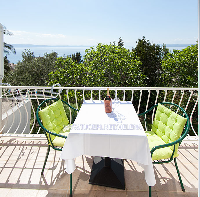 Balkon mit Meerblick