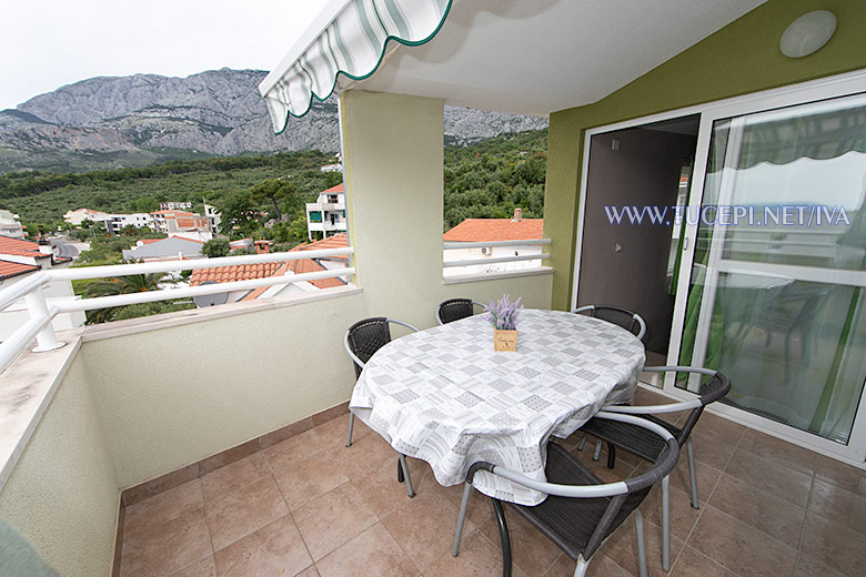 Apartments Iva, Tučepi - balcony