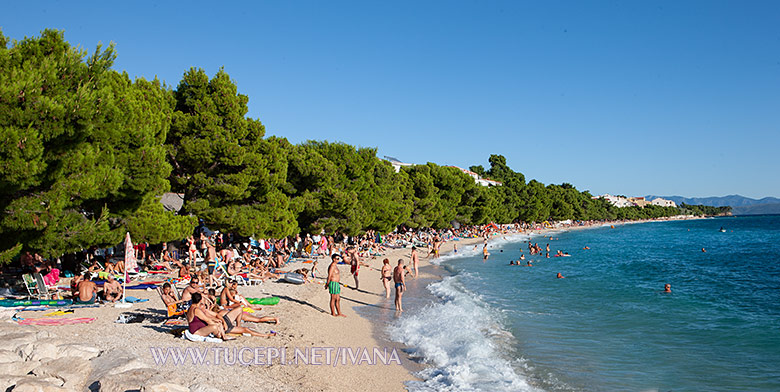 beach Kraj in Tučepi