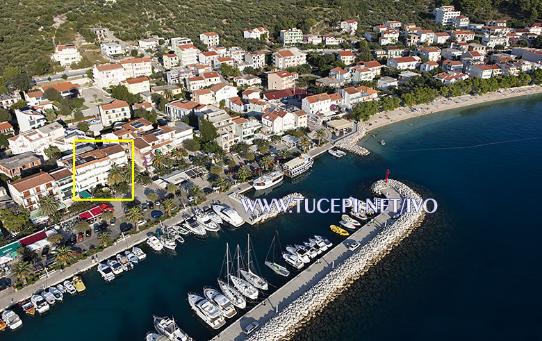 Apartments Ivo, Tučepi - house from air