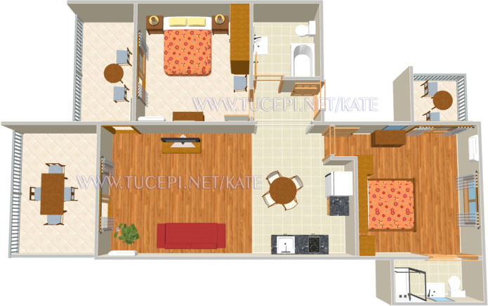 Wohnung Plan