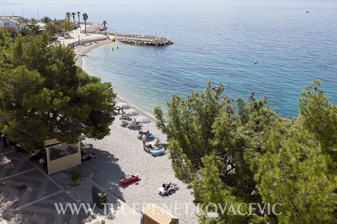 Apartments Kovačević, Tučepi - terrace with sea view