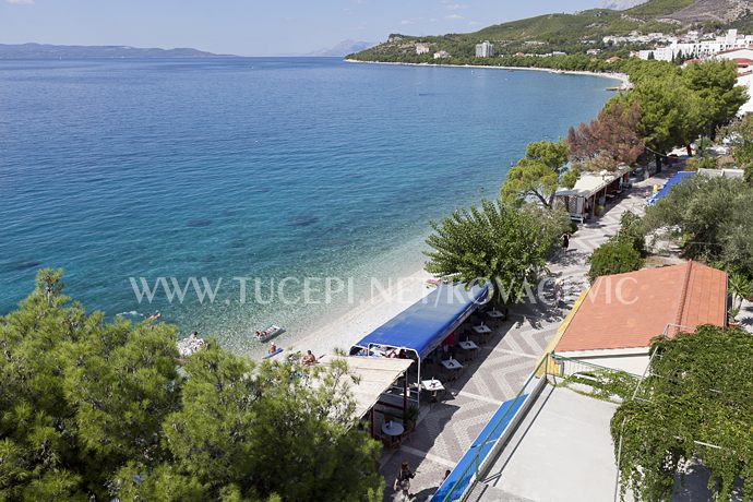 Apartments Kovačević, Tučepi - terrace with sea view