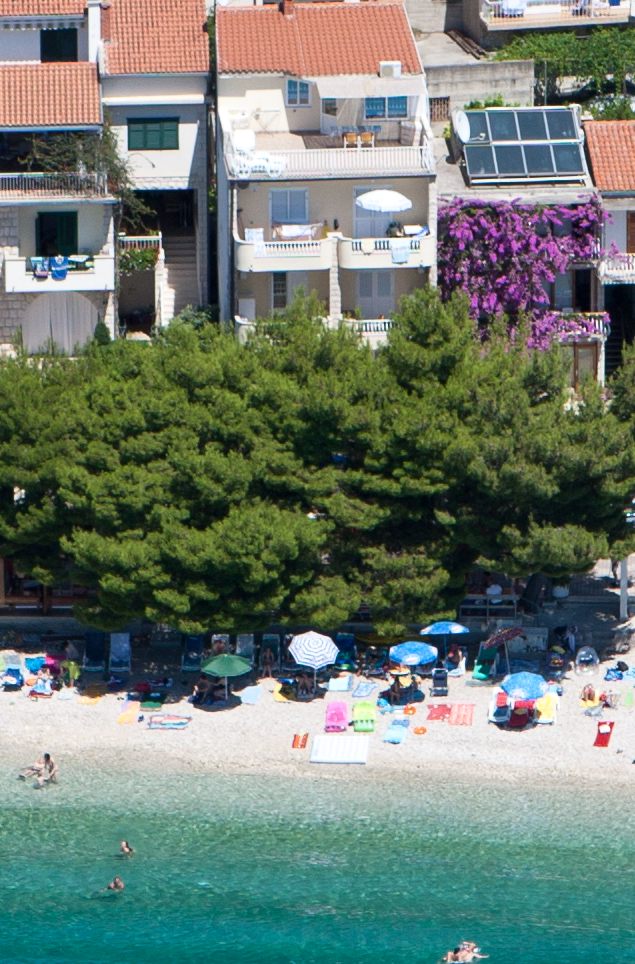 Apartments Kovačević, Tučepi - house, aerial view