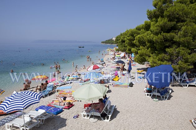 Tučepi - beach Slatina