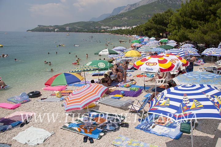 Beach Donji Ratac in Tučepi