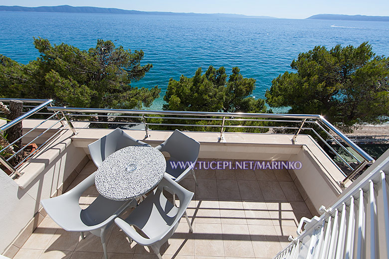 balcony - apartments Marinko, Tučepi