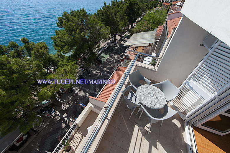 balcony - apartments Marinko, Tučepi