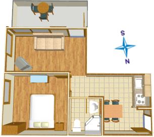 plan - apartments Marinko, Tučepi