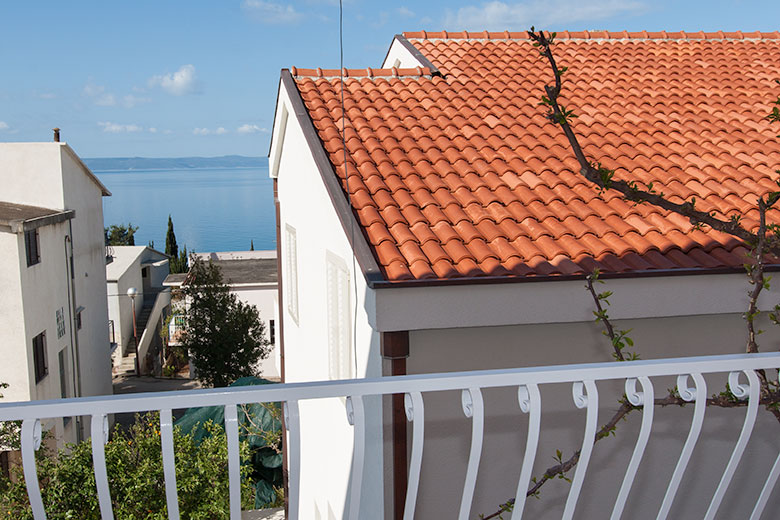 partial seaview from balcony