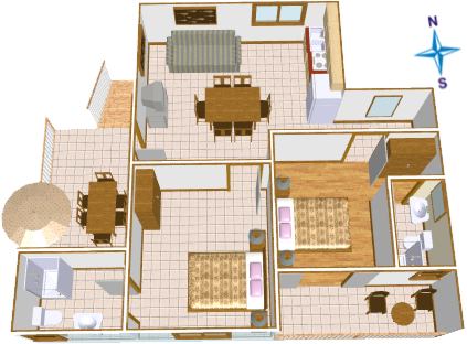 apartment's plan