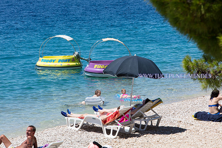 beach Slatina in Tučepi