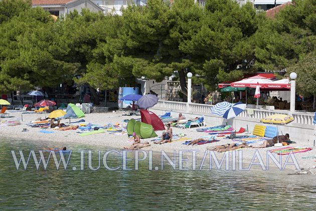 Beach in Tučepi, region Donji Ratac