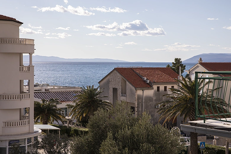 Apartments Milković, Tučepi - sea view from balcony