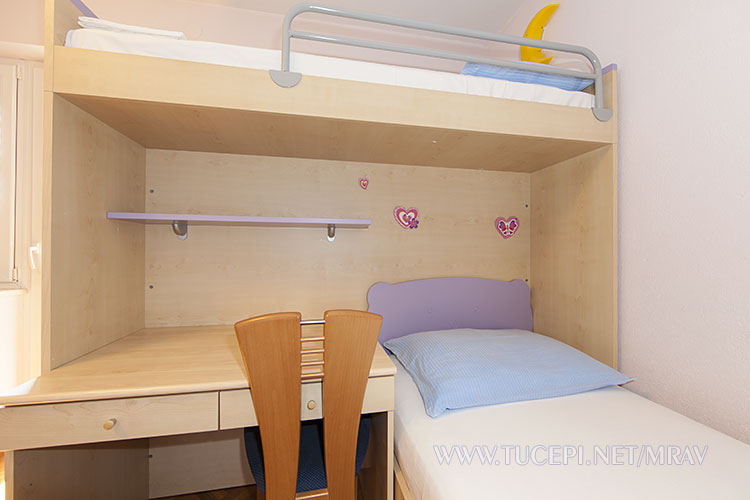 working table in the children room