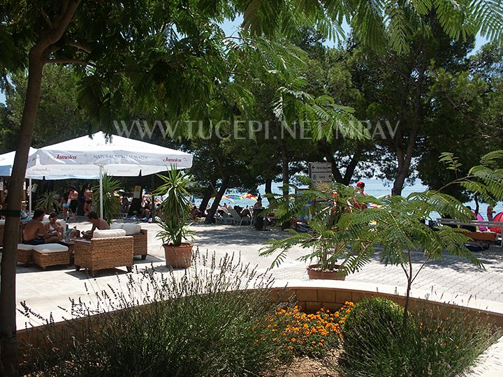 detail from promenade in front of hotel Alga