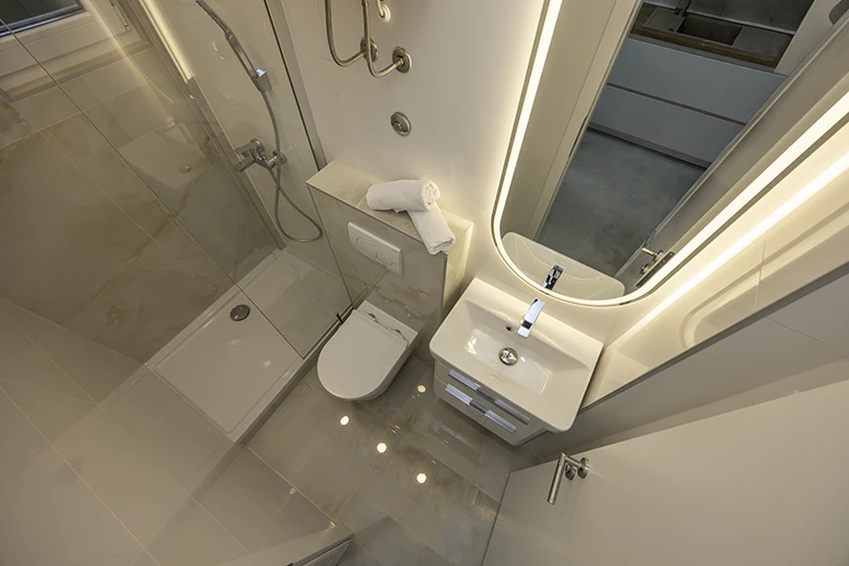 bathroom - apartments Mravičić, Tučepi