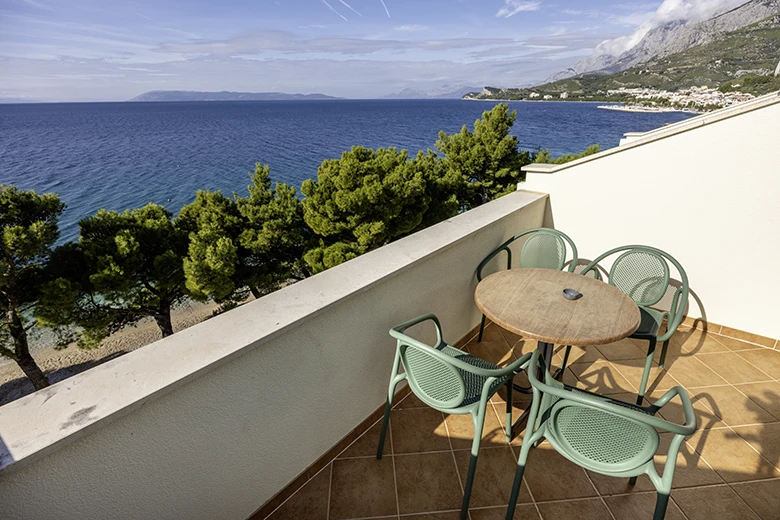Apartments Murtela, Tučepi - balcony with sea view