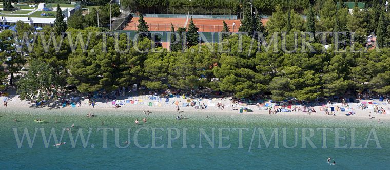 beach aerial view