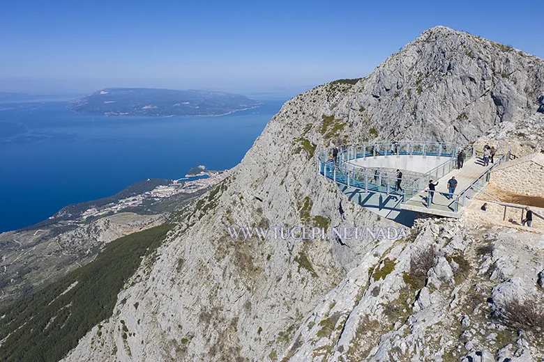 Biokovo sky walk, Tučepi panorama