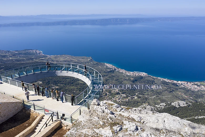 Biokovo sky walk, Tučepi panorama