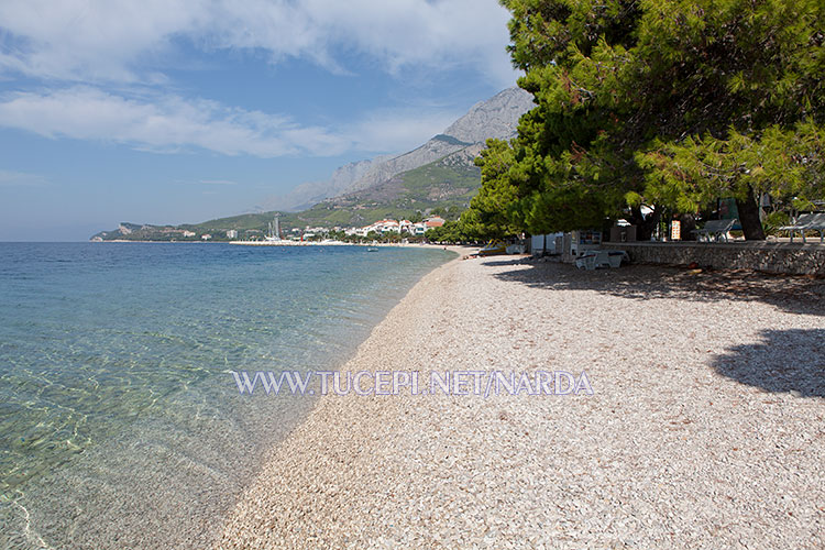 Beach Kamena, Tučepi