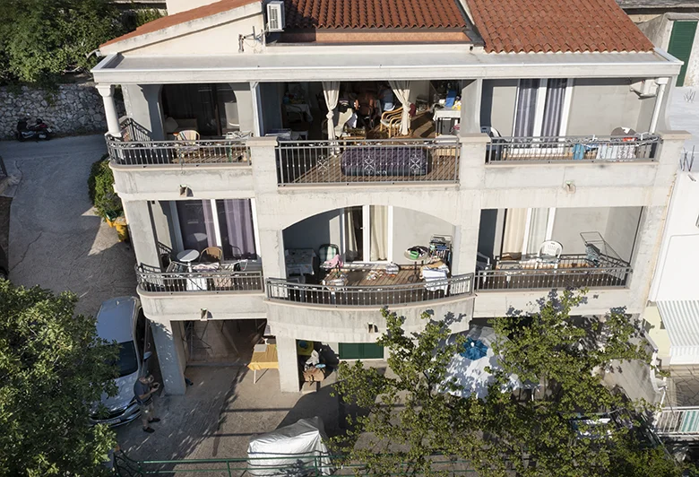 apartments Ante Grubišić, Tučepi - house, aerial view