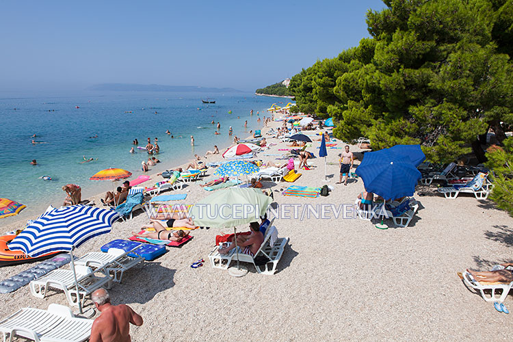 beach Slatina in Tučepi