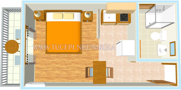 apartment's plan