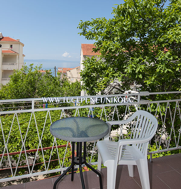 balcony with sea view